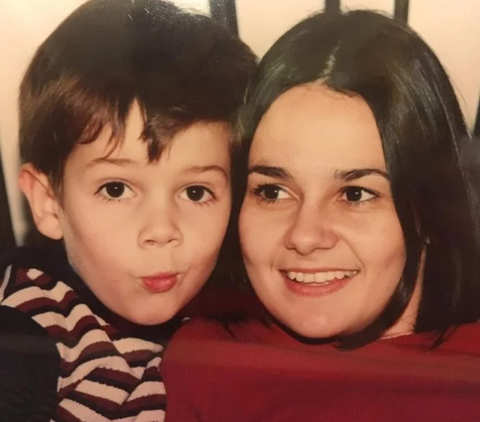 David Dobrik's Childhood Photo With His Mother