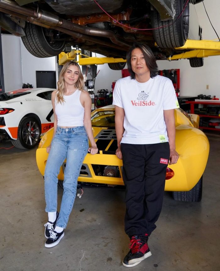 Emelia Hartford With Fast & Furious Actor Sung Kang