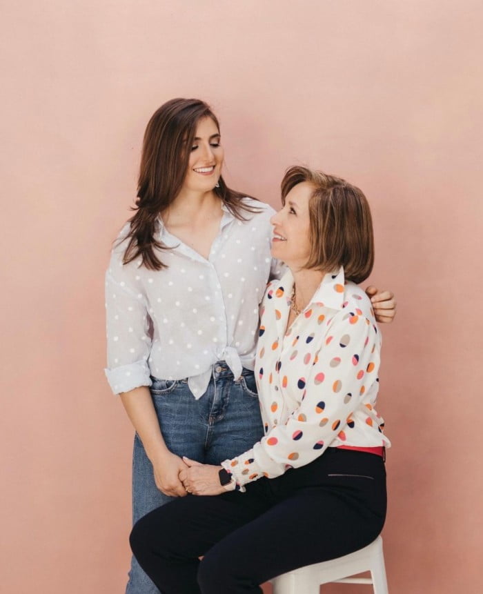 Tatiana Calderon With Her Mother María Clara Noguera Calderón