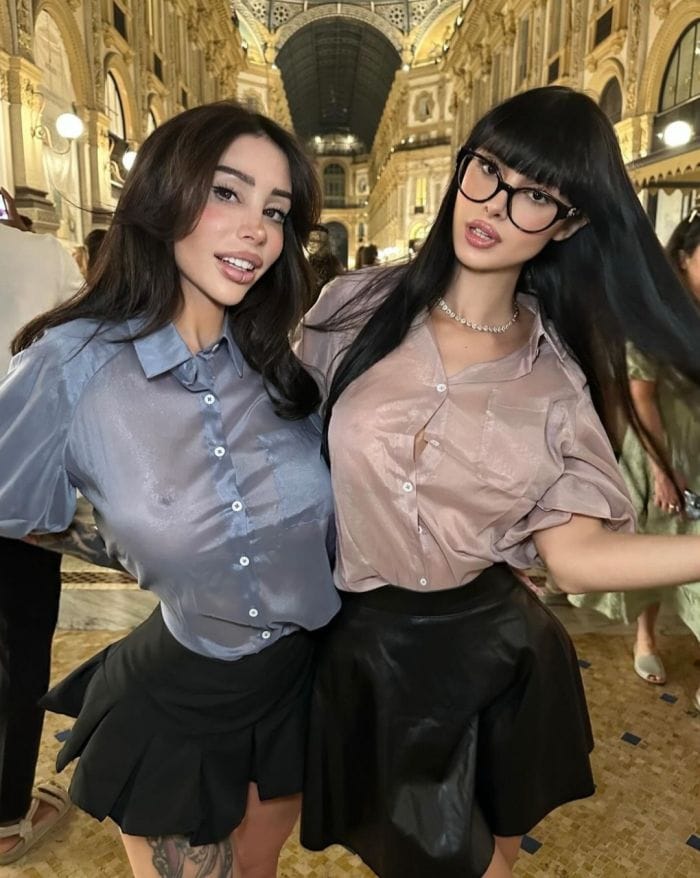 Martina Vismara And Her Friend Alex Mucci